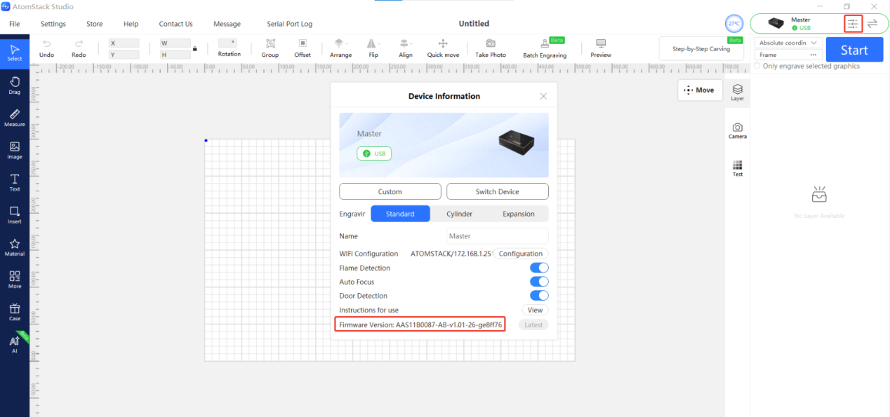 La pantalla de control del Master no muestra nada al encender