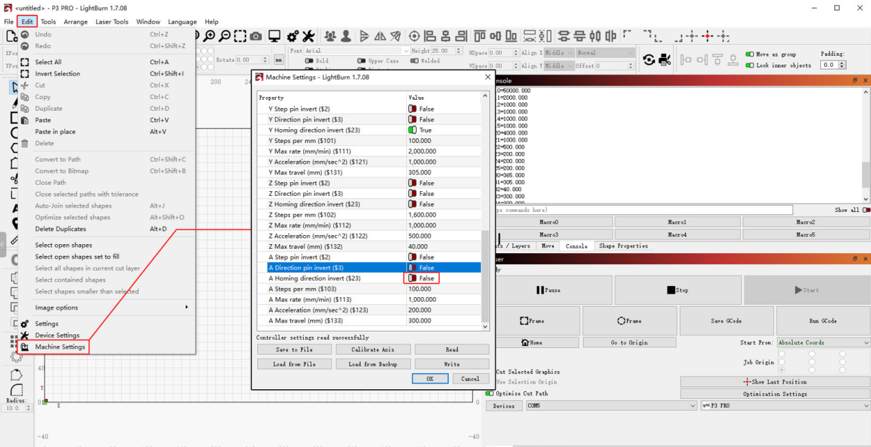 Al utilizar el accesorio rotativo con el Master, el grabado sale en espejo